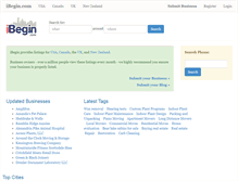 Tablet Screenshot of dev.ibegin.com